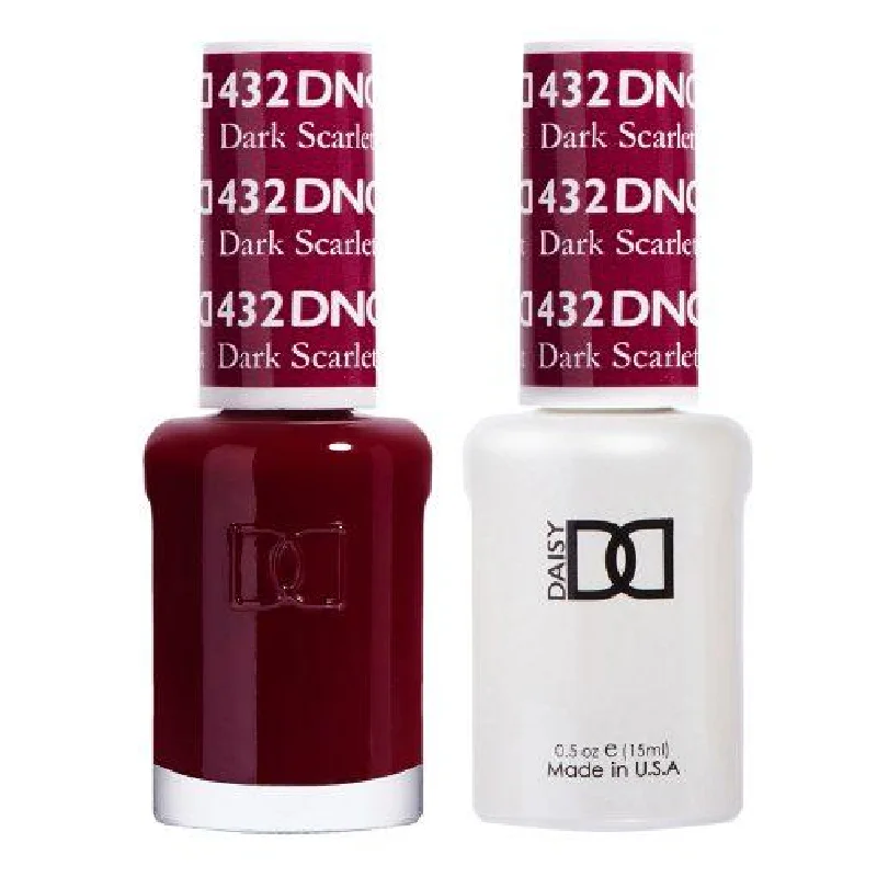 nail polish fountain pen-DND / Gel Nail Polish Matching Duo - Dark Scarlet 432