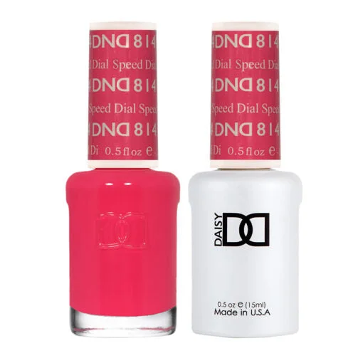 nail polish mantle blue-DND - 814 Speed Dial - Gel Nail Polish Matching Duo