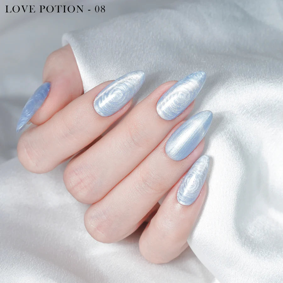 nail polish snow drift-LAVIS Cat Eyes CE9 - 08 - Gel Polish 0.5 oz - Lavis LOVE POTION Collection