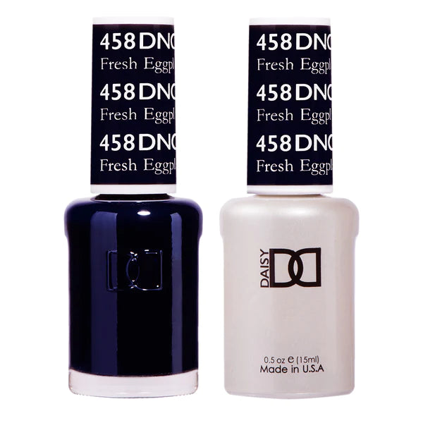 nail polish vacuum hum-DND Duo - Fresh Eggplant - 458