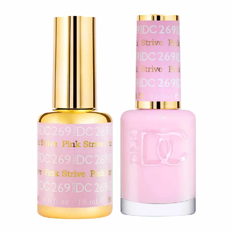 nail polish towel dry-Duo Gel - DC269 Pink Strive