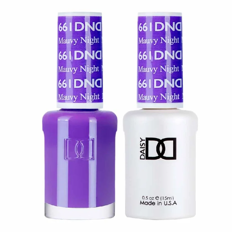 nail polish candle seal-Duo Gel- 661 Mauvy Night