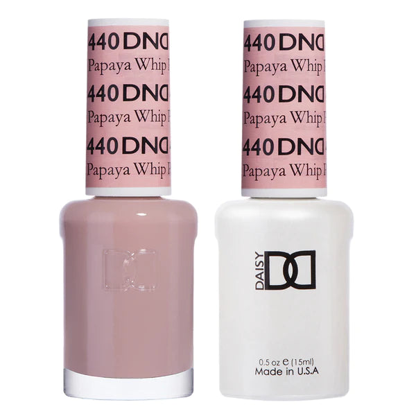 nail polish rinse clear-DND Duo - Papaya Whip - 440