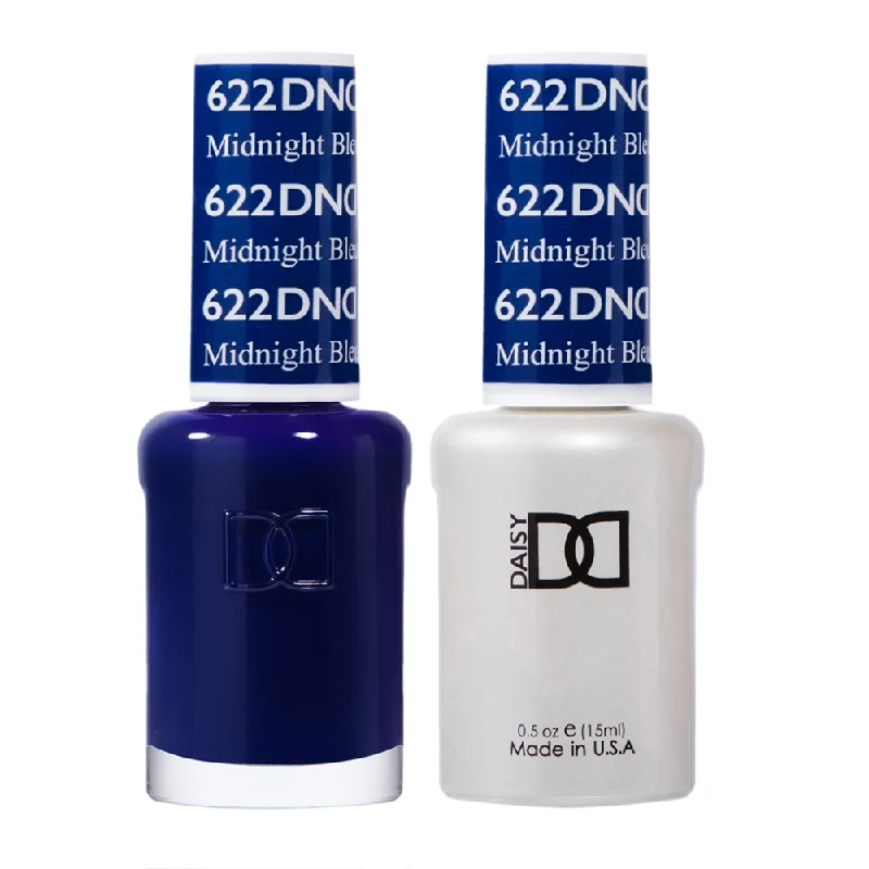 nail polish envelope white-DND / Gel Nail Polish Matching Duo - Midnight Blue 622