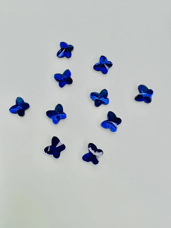 Nail rhinestone cut codes-Glass Butterflies