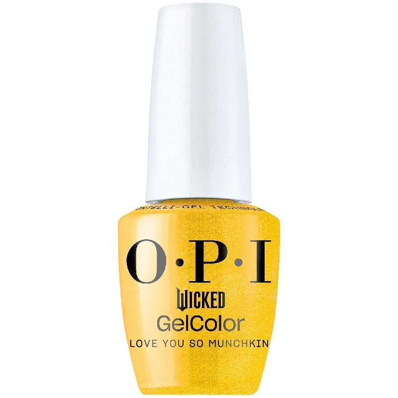 nail repair with striking color polish-OPI GC HP R12 LOVE YOU SO MUNCHKIN!