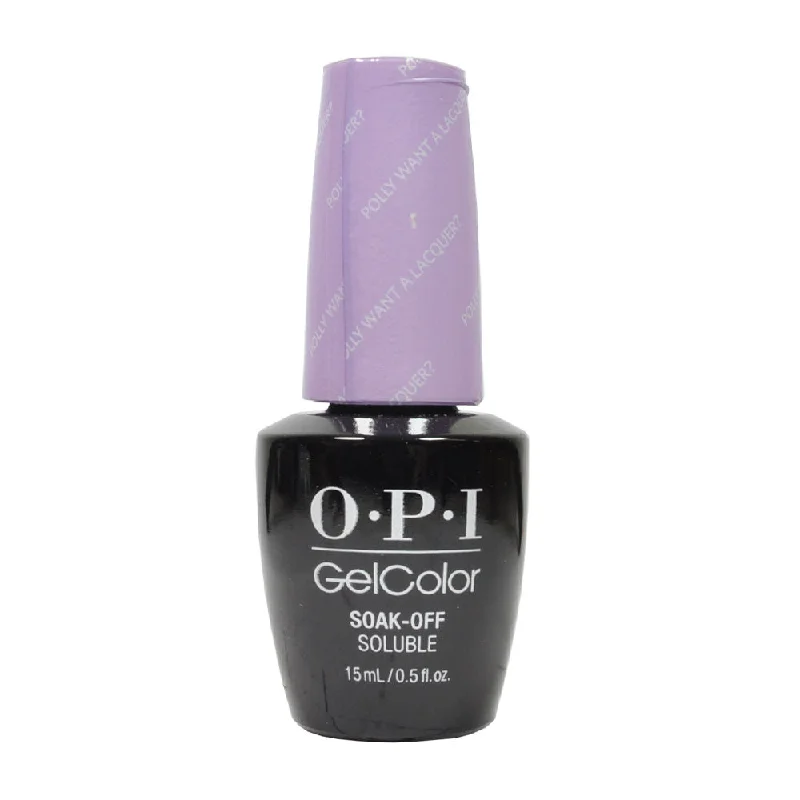 nail polish table gloss-Gel Color - F83  Polly Want A Lacquer?