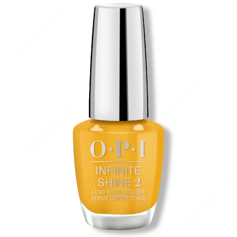 nail polish brush scrub-OPI Infinite Shine - Marigolden Hour - #ISLN82