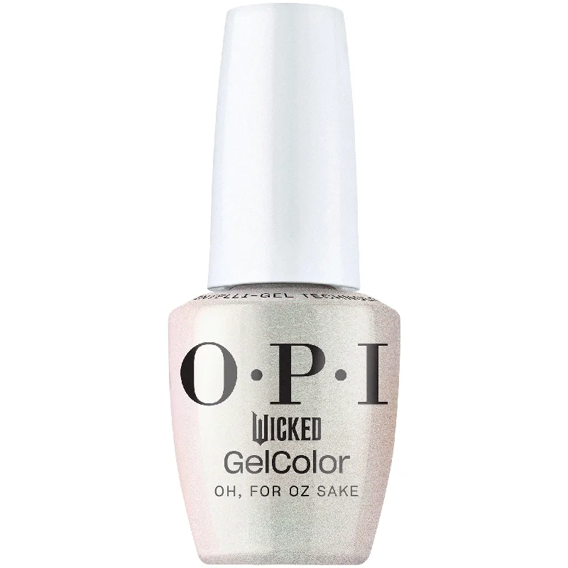 nail repair with transparent gel-OPI GC HP R08 OH FOR OZ SAKE