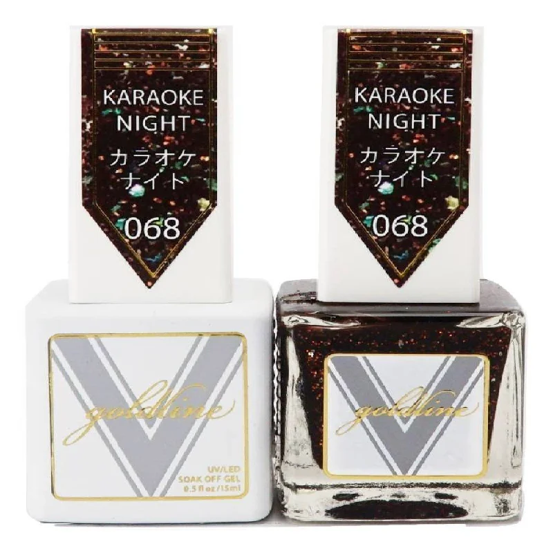 nail polish branch snap-VETRO Gold Line Gel Polish - 068 Karaoke Night