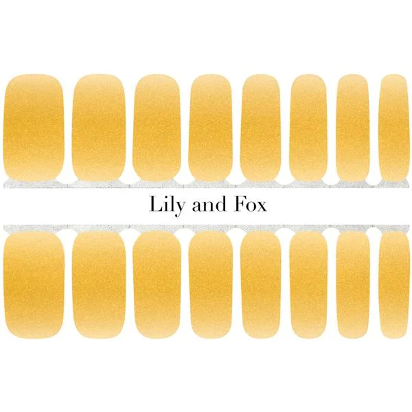 nail polish linen glow-Lily and Fox - Nail Wrap - Hey Honey!