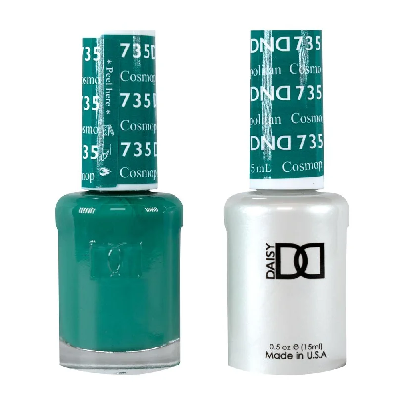 nail polish stemware gleam-DND / Gel Nail Polish Matching Duo - Cosmopolitan 735