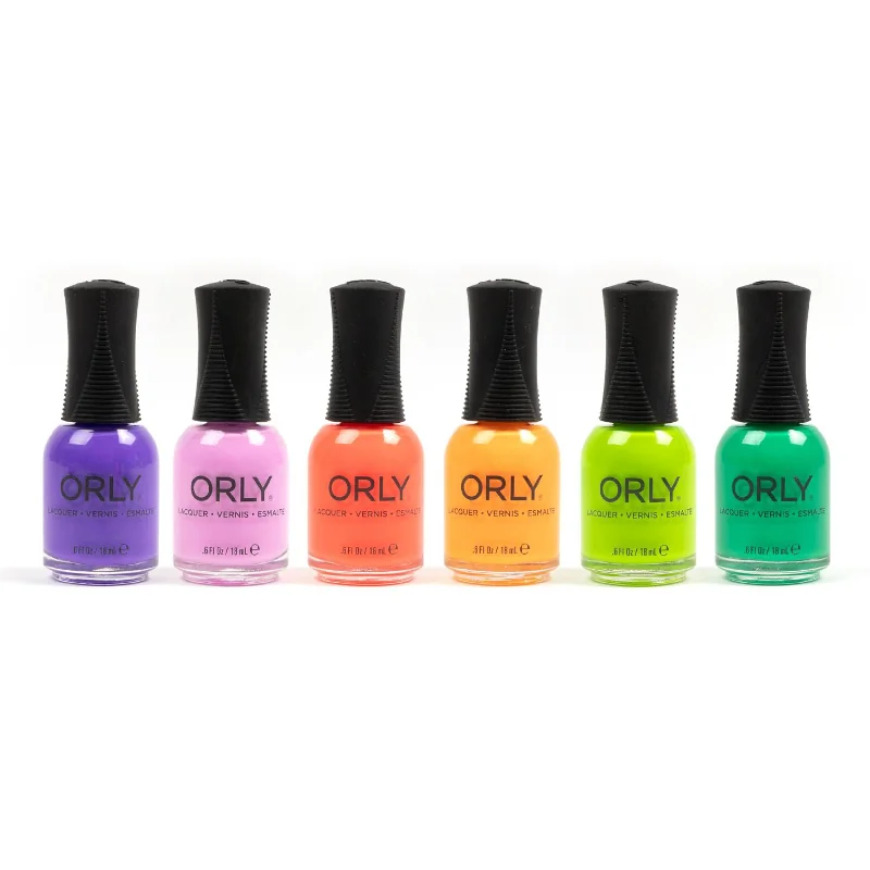 nail polish wax coat-Orly Nail Lacquer - Electric Escape Summer 2021 Collection