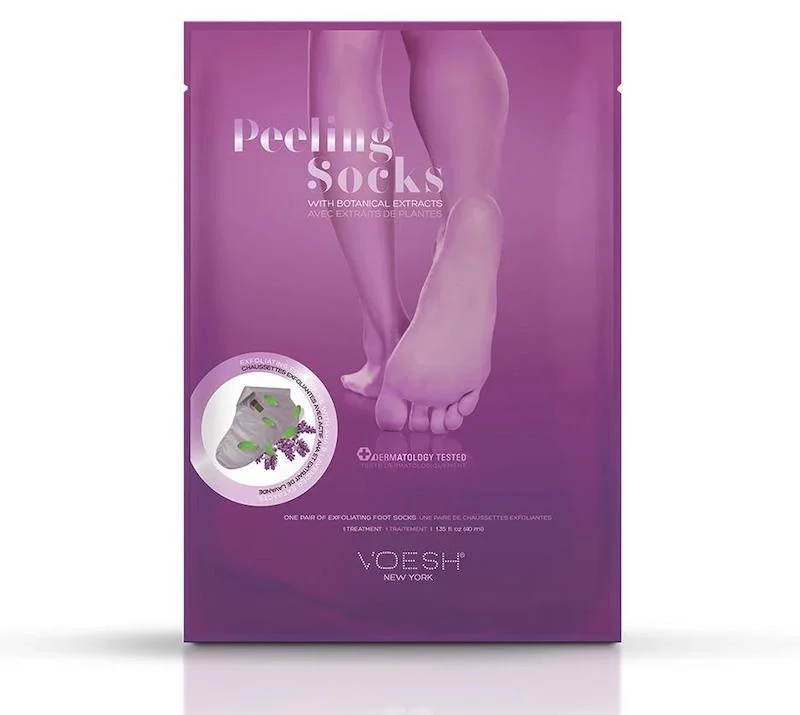 nail repair for nail luster boost-Exfoliating Peeling Socks - Voesh