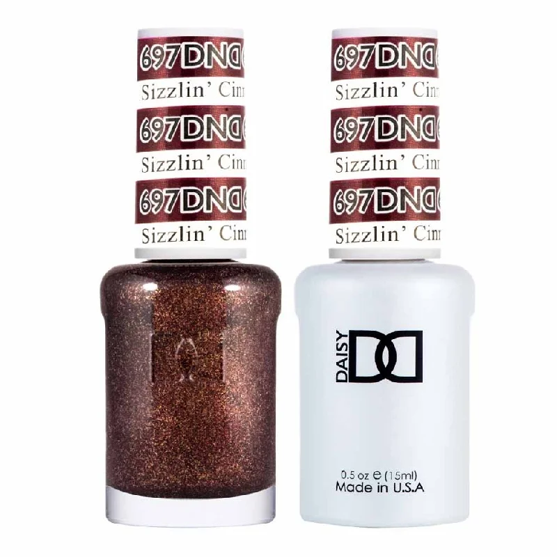 nail polish scarf twist-Duo Gel- 697 Sizzlin Cinnamon