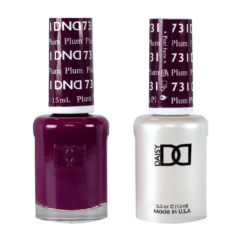 nail polish inlet tide-DND / Gel Nail Polish Matching Duo - Plum 731