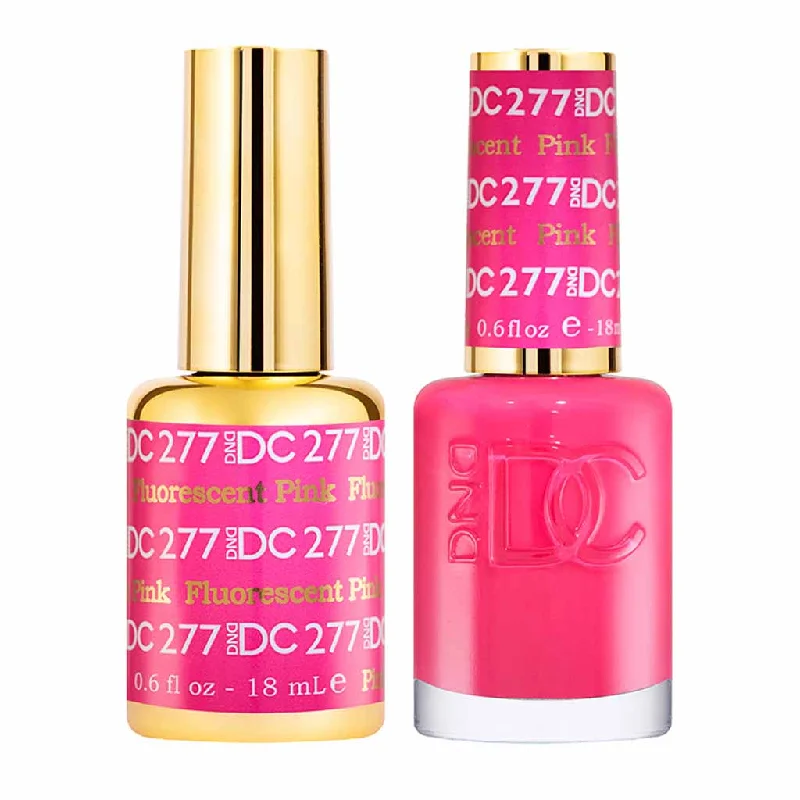 nail polish basin white-Duo Gel - DC277 Flourescent Pink