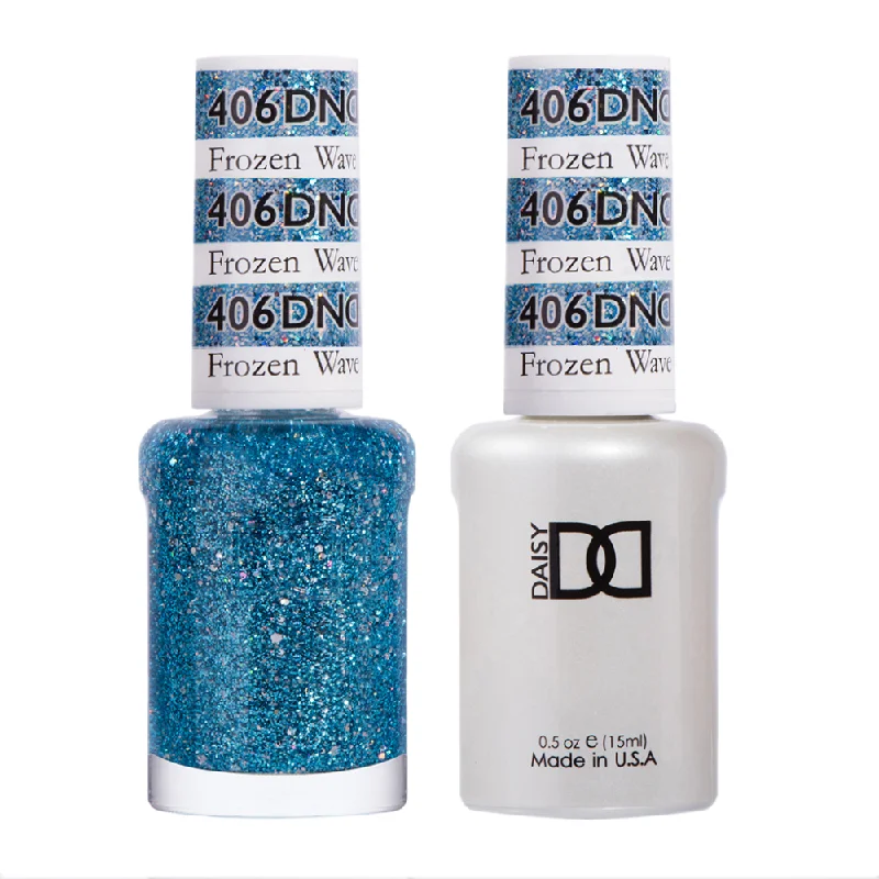 nail polish cocktail mix-DND / Gel Nail Polish Matching Duo - Frozen Wave 406