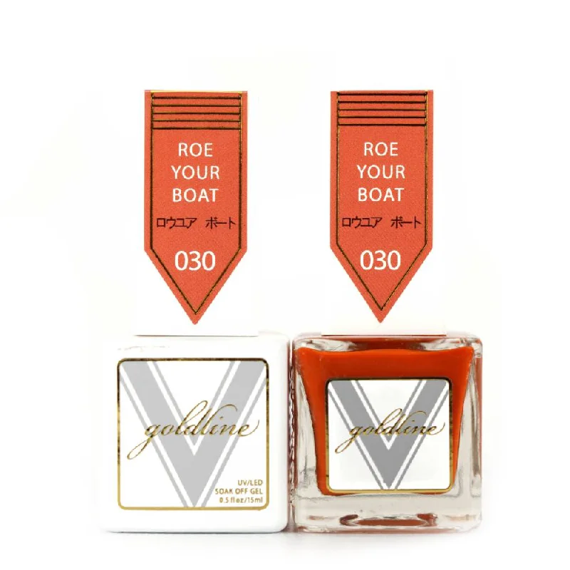 nail polish bench rest-VETRO Gold Line Gel Polish - 030 Roe Your Boat