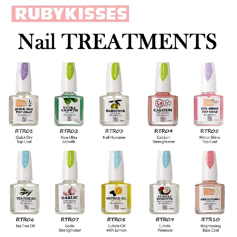 nail repair with healing-layer polish-Ruby Kisses Nail Treatment