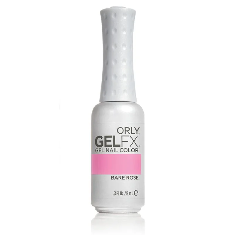 nail repair with anti-fade polish-ORLY Bare Rose Gel FX Gel Polish 9ml