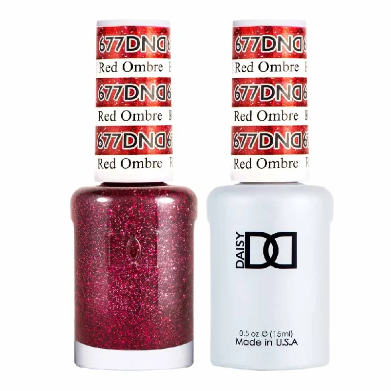 nail polish quill ink-Duo Gel- 677 Red Ombre