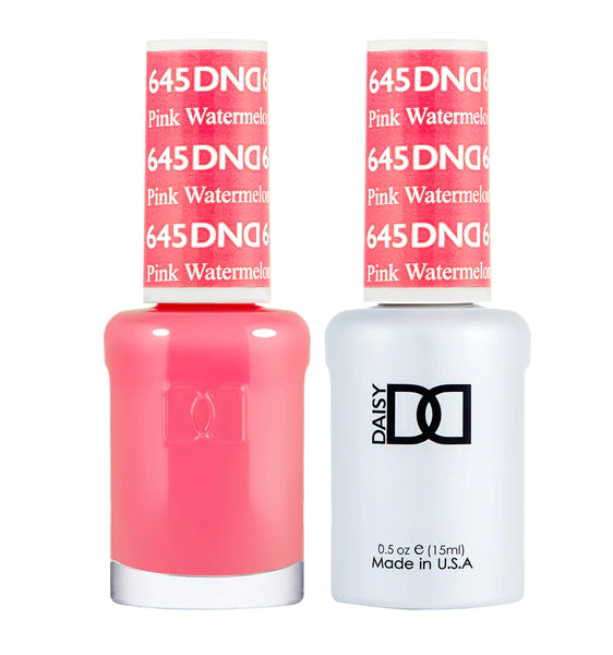 nail polish fountain splash-DND Duo - Pink Watermelon - 645