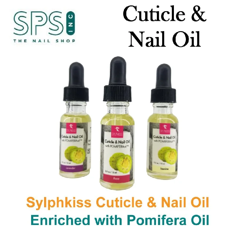 nail repair for nail repair blog-use care kit-Sylphkiss Cuticle & Nail Oil with Pomifera oil, 0.5oz