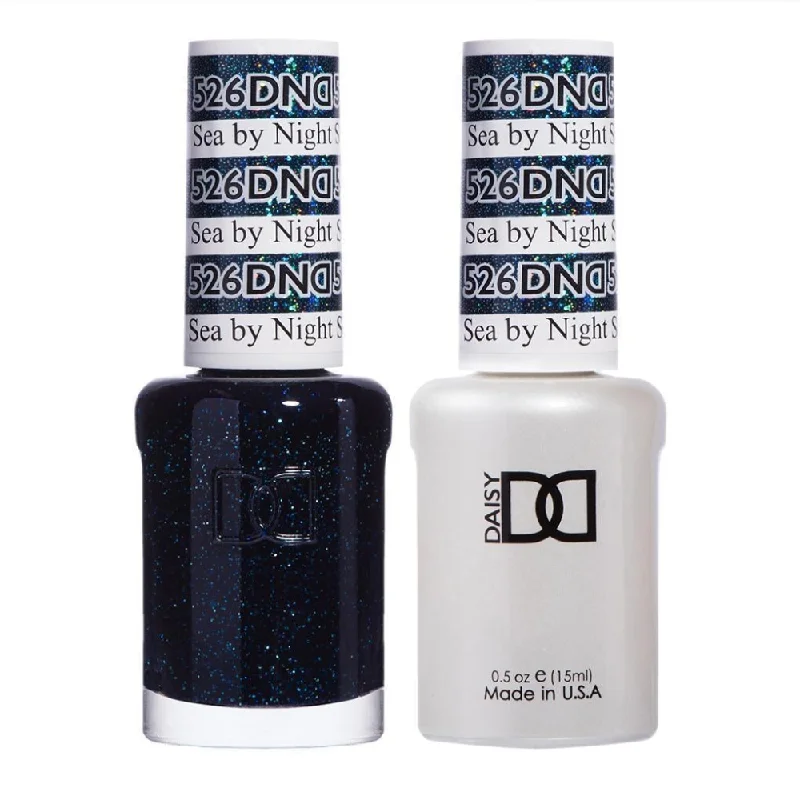 nail polish grape crush-DND / Gel Nail Polish Matching Duo - Sea By Night 526