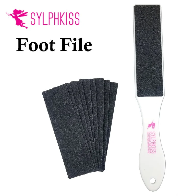 nail repair with booster-layer polish-Sylphkiss Foot File