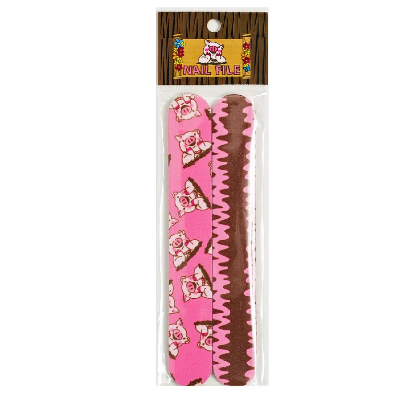 nail polish cushion silk-Piggy Paint - Piggy Nail Files