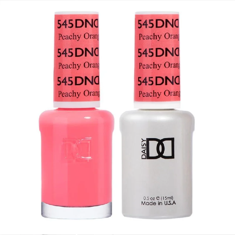 nail polish apple core-DND / Gel Nail Polish Matching Duo - Peachy Orange 545