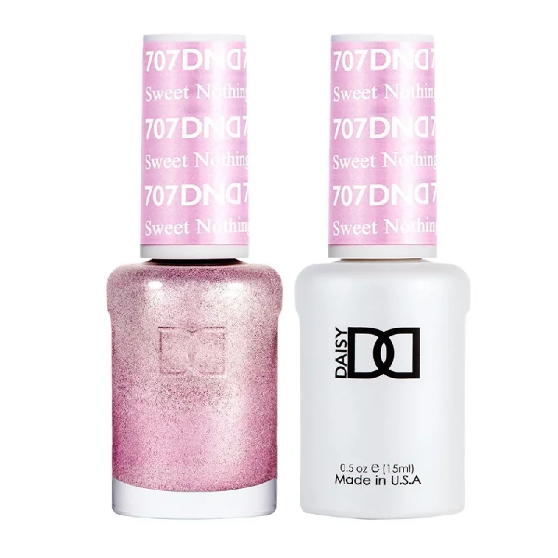 nail polish faucet turn-DND / Gel Nail Polish Matching Duo - Sweet Nothing 707