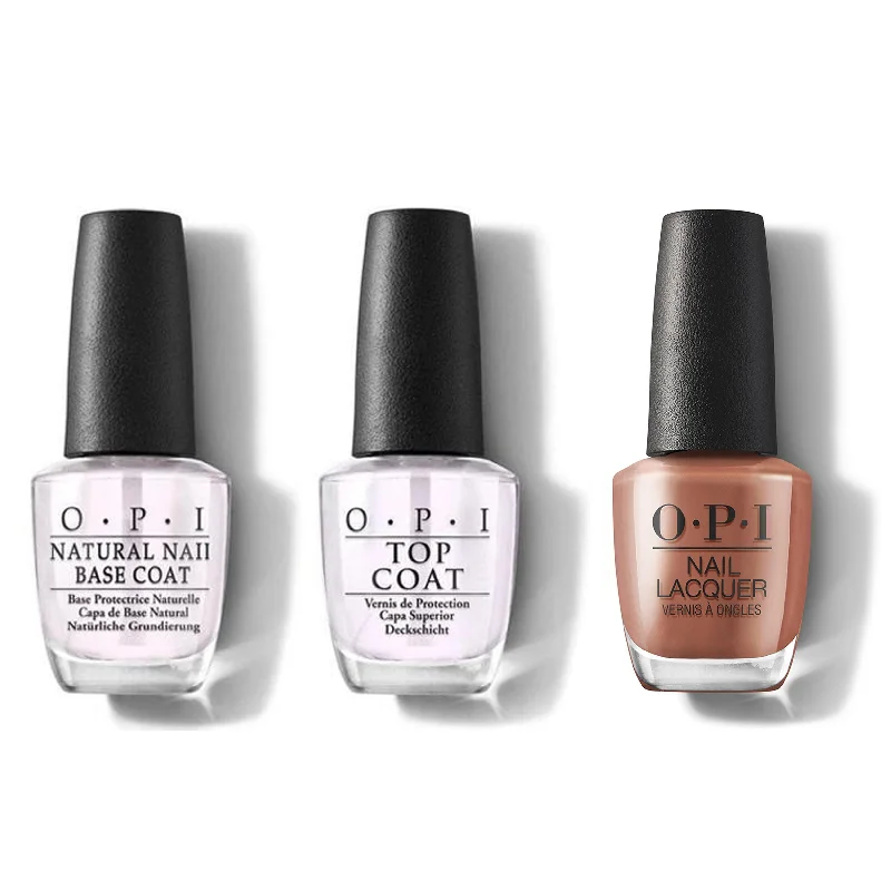 nail polish well stone-OPI - Nail Lacquer Combo - Base, Top & Endless Sun-ner