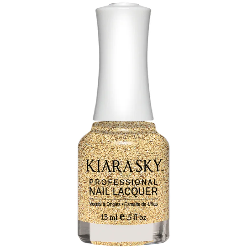 nail polish candelabra flame-KIARA SKY / Lacquer Nail Polish - Pixie Dust N554 15ml.