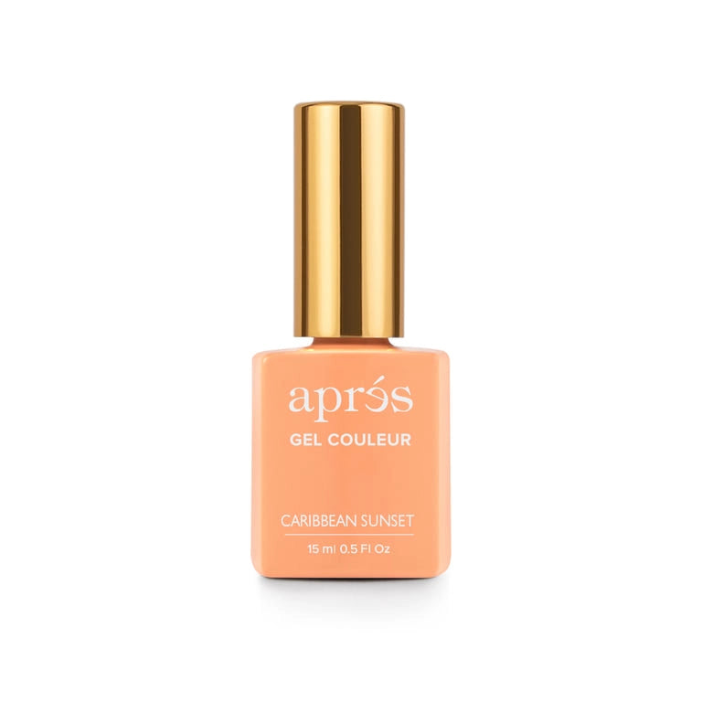 nail repair with guard-coat gel-APRES GEL COLOR - GC 222 - CARIBBEAN SUNSET