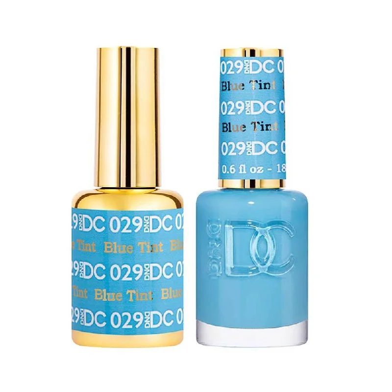 nail polish splash leap-DND / DC Gel Nail Polish Matching Duo - 029 Blue Tint