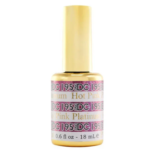 nail polish surf ride-Platinum Gel - DC195 Hot Pink