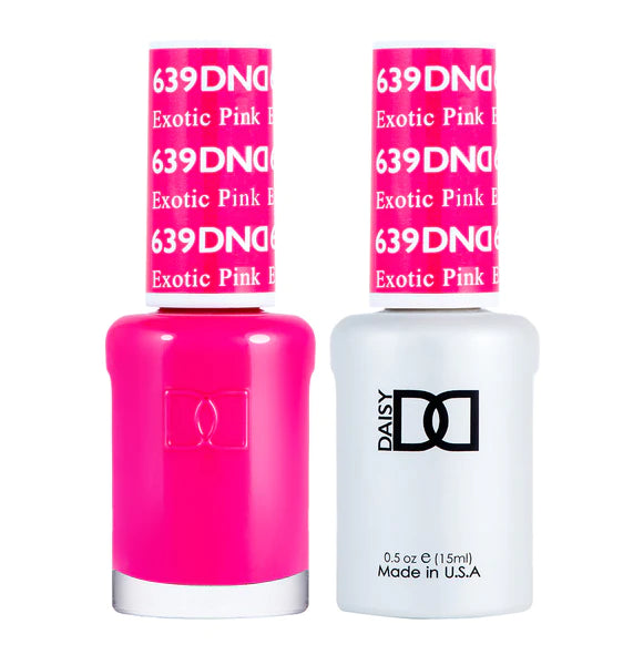 nail polish sand smooth-DND Duo - Exotic Pink - 639