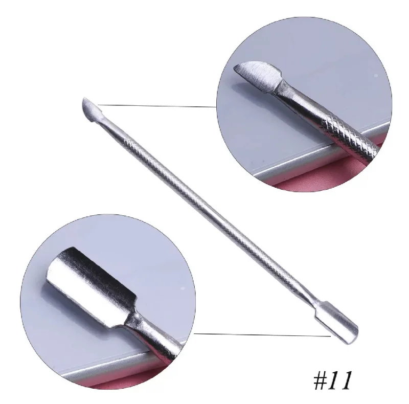 nail repair for nail repair permanent-use care kit-Nail Tool Art - Cuticle pusher #11