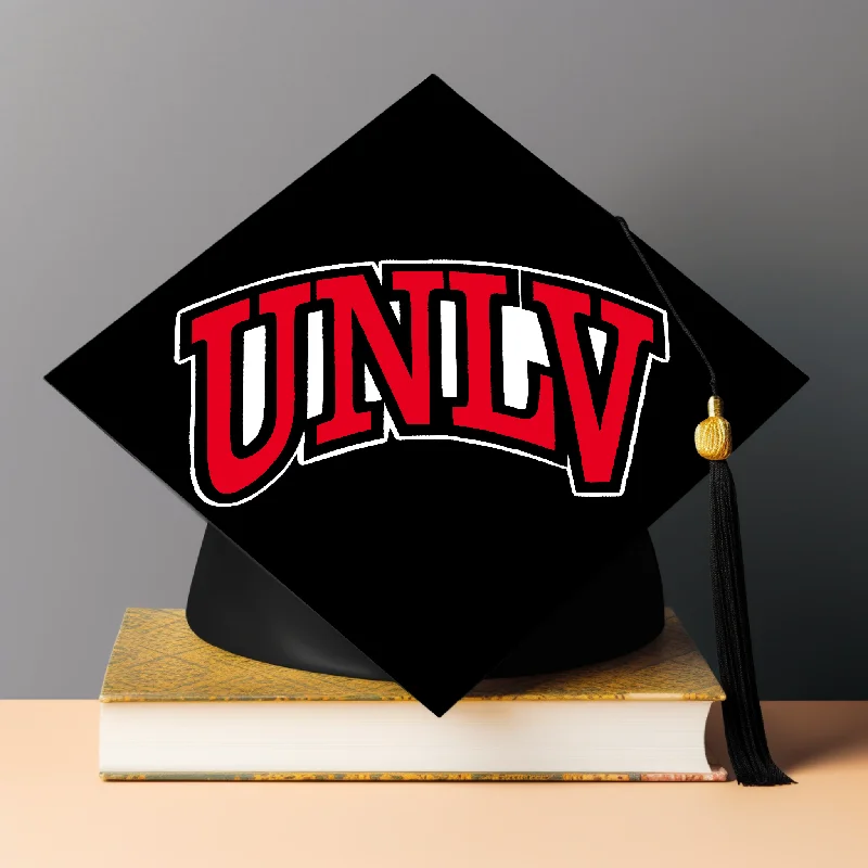 Nail rhinestone morn flair-DIY Grad Cap Topper - UNLV