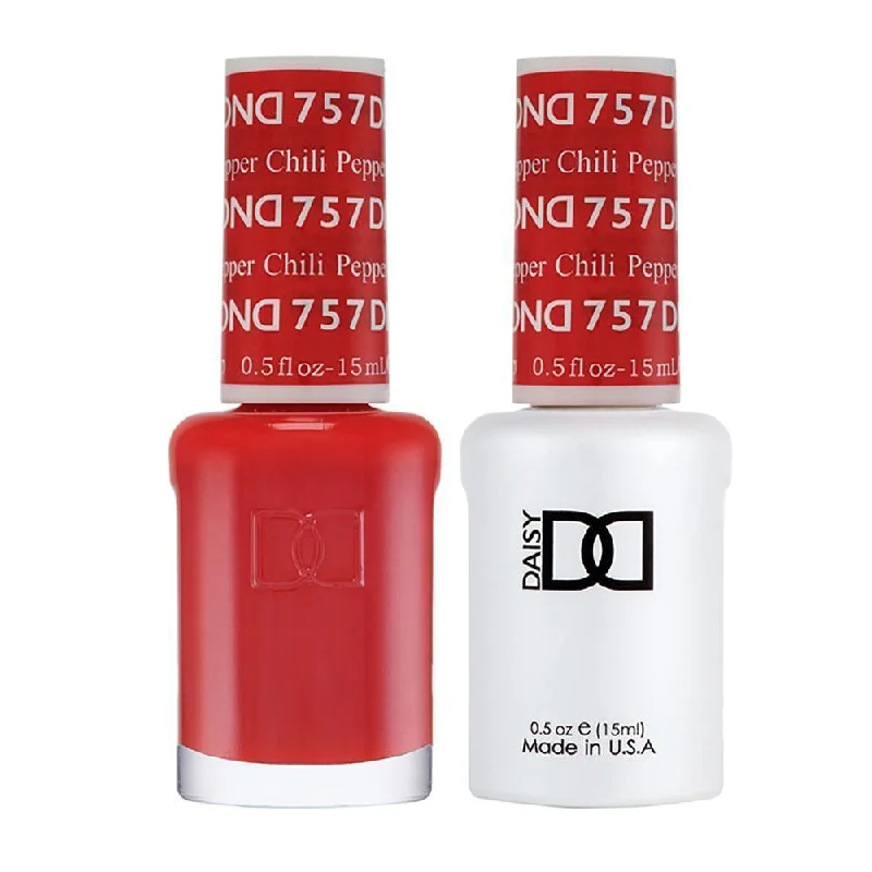 nail polish journey start-DND / Gel Nail Polish Matching Duo - Chili Pepper 757