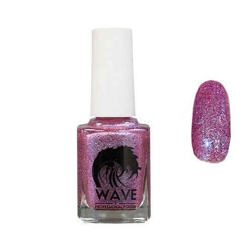 nail polish cork pop-Galaxy Nail Polish - 10 Glittey Plum