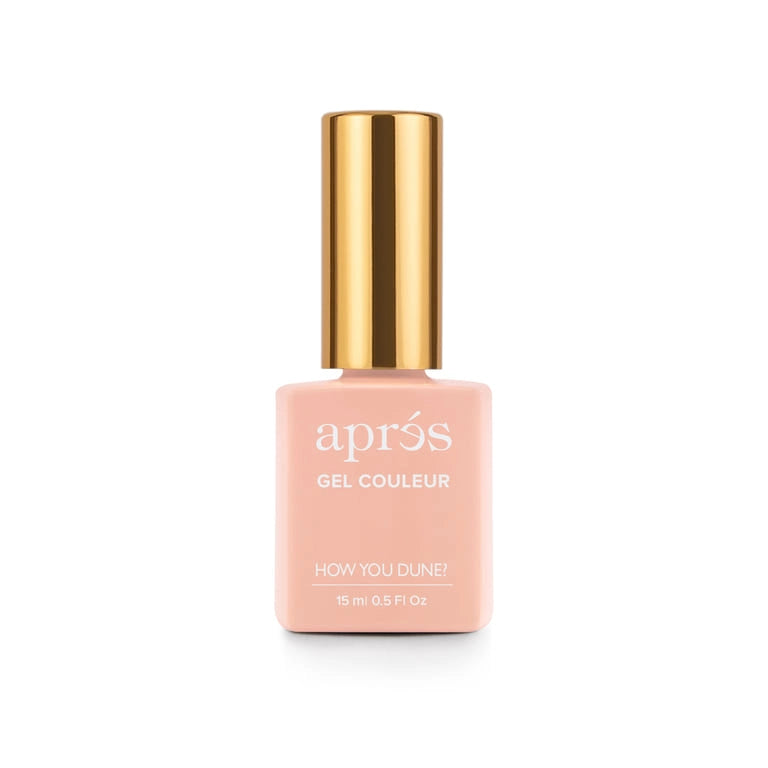 nail repair with soft-shine polish-APRES GEL COLOR - GC 285 - HOW YOU DUNE?