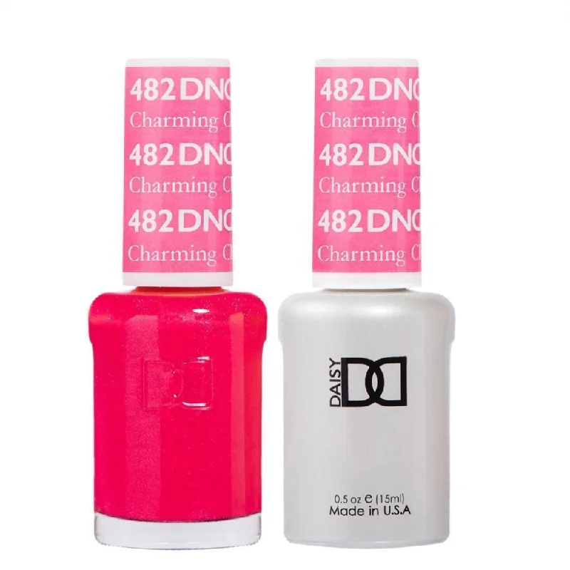 nail polish inn stay-DND / Gel Nail Polish Matching Duo - Charming Cherry 482