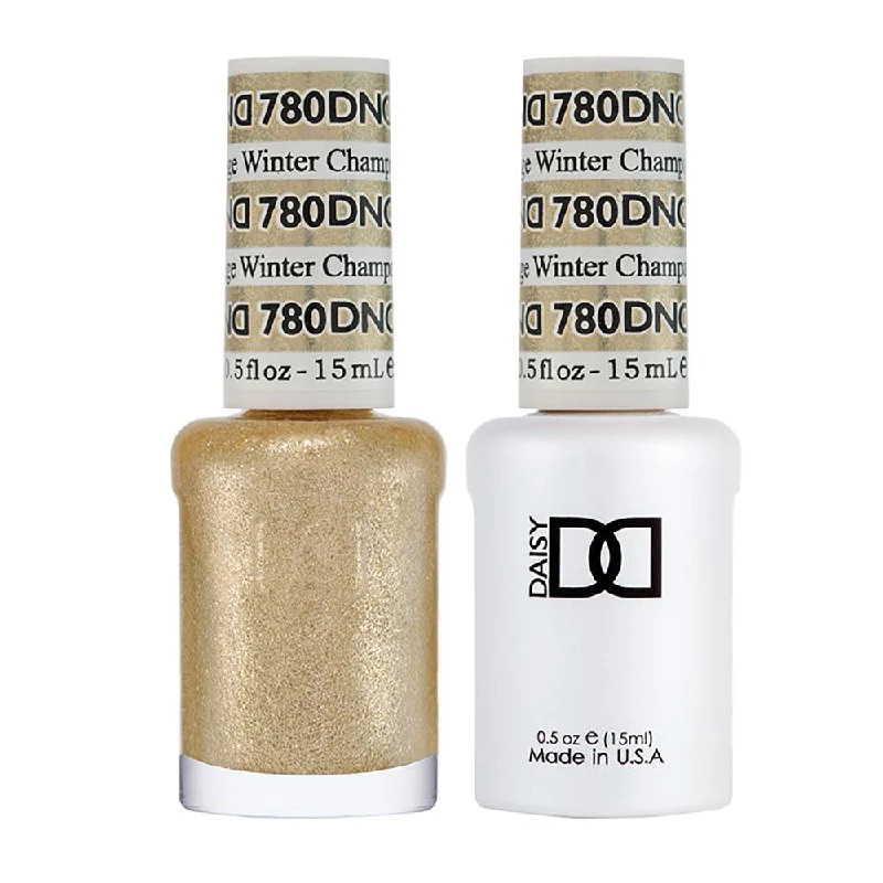 nail polish horn cup-DND / Gel Nail Polish Matching Duo - Champagne Winter 780