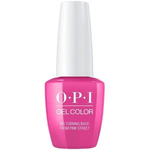 nail polish keep dark-Gel Color - L19 No Turning Back From Pink Street