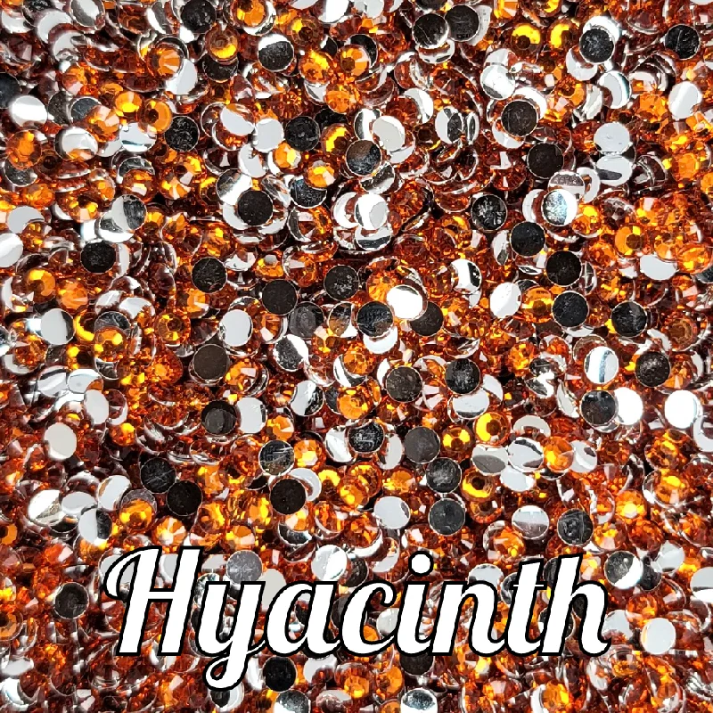 Nail rhinestone myth shine-Hyacinth Resin Rhinestones