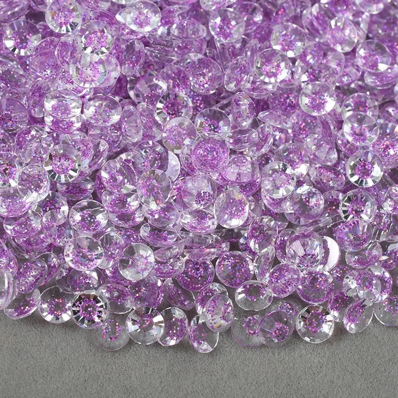 Nail rhinestone lean buys-Starry Light Amethyst Bulk Bag