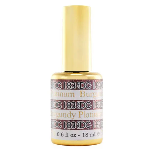 nail polish dew cling-Platinum Gel - DC183 Burgundy